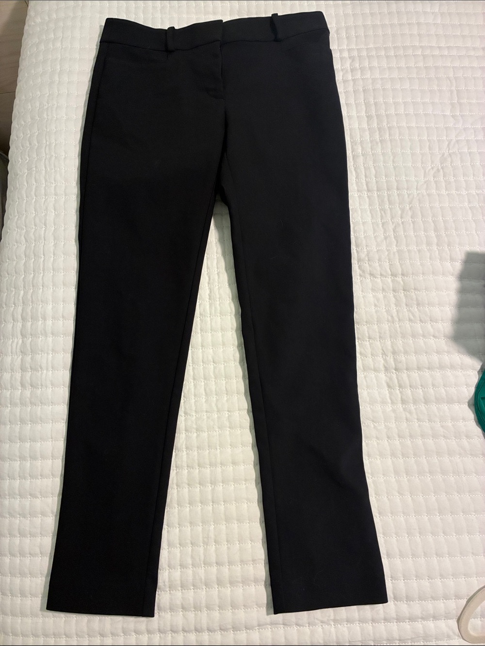 LOFT classic skinny black dress pants